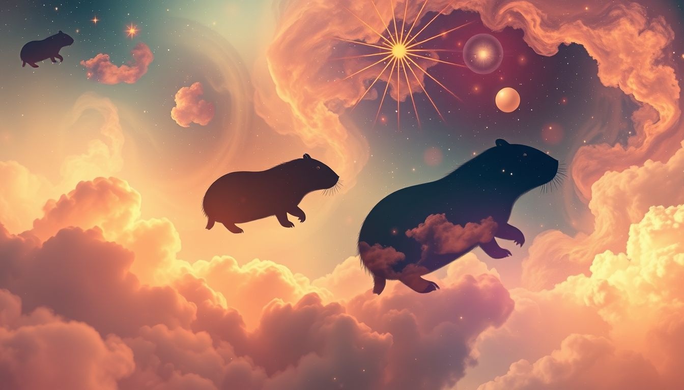 Nietypowe sny o kapibarach symbolizują spokój i harmonię wewnętrzną.