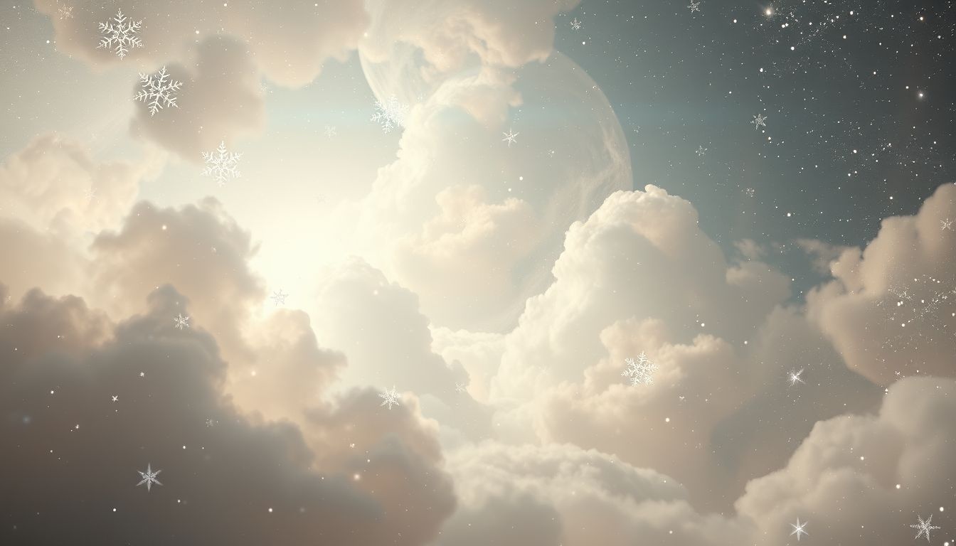 Śnieg symbolizuje oczyszczenie duszy i wewnętrzny spokój.