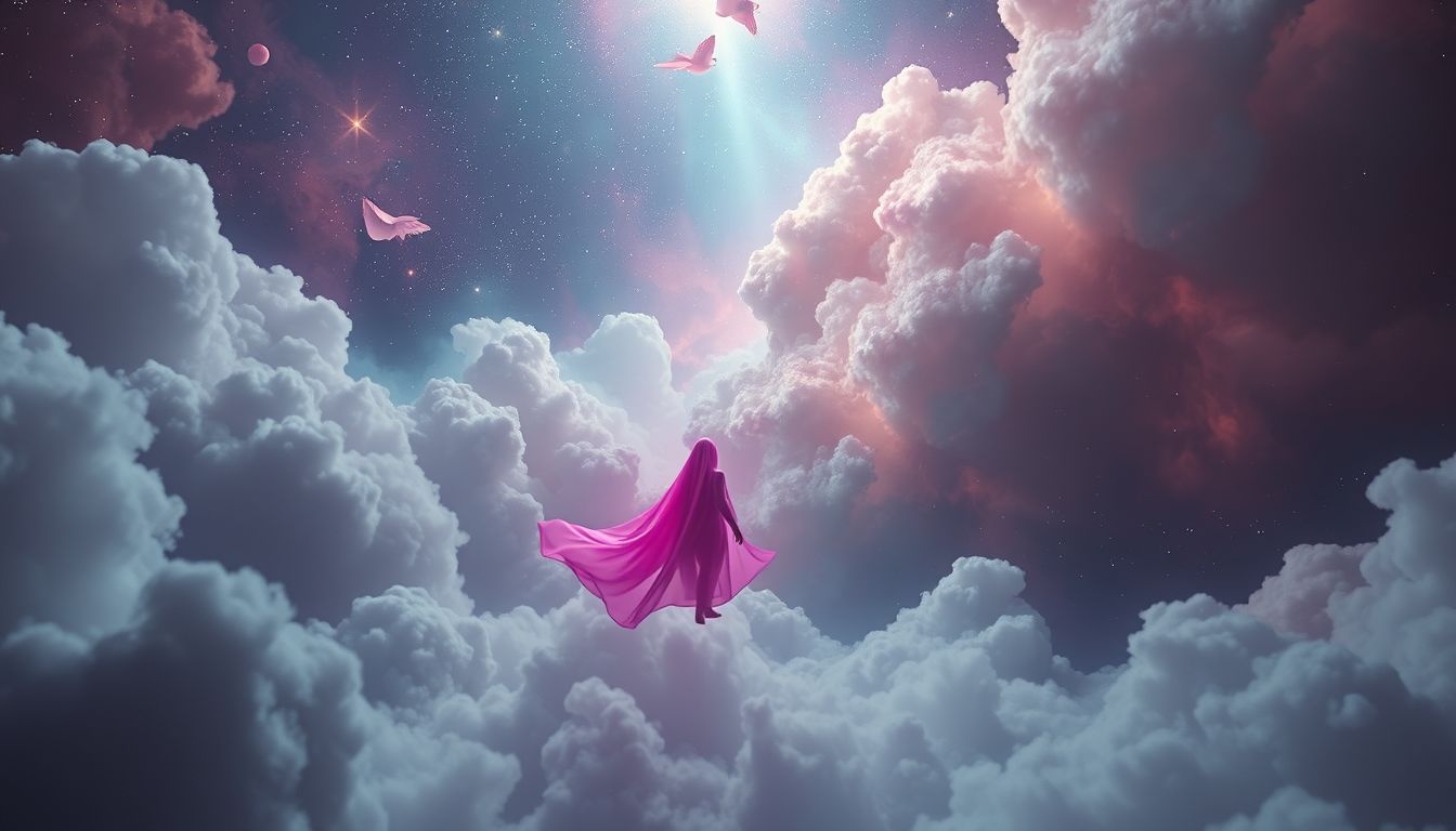 Sen 11: Magenta cień symbolizuje ukryte emocje i intuicję.