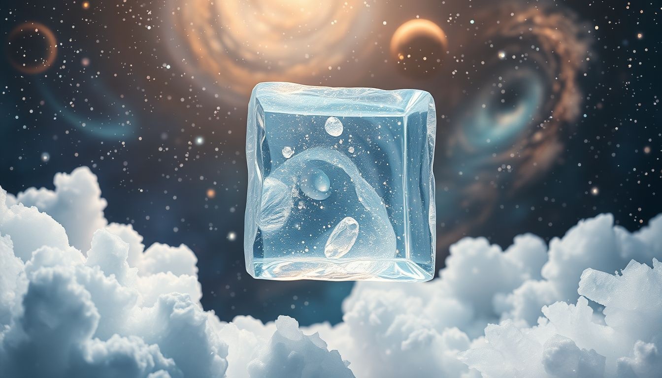 Ekierka z lodu symbolizuje kruchość planów i emocji.