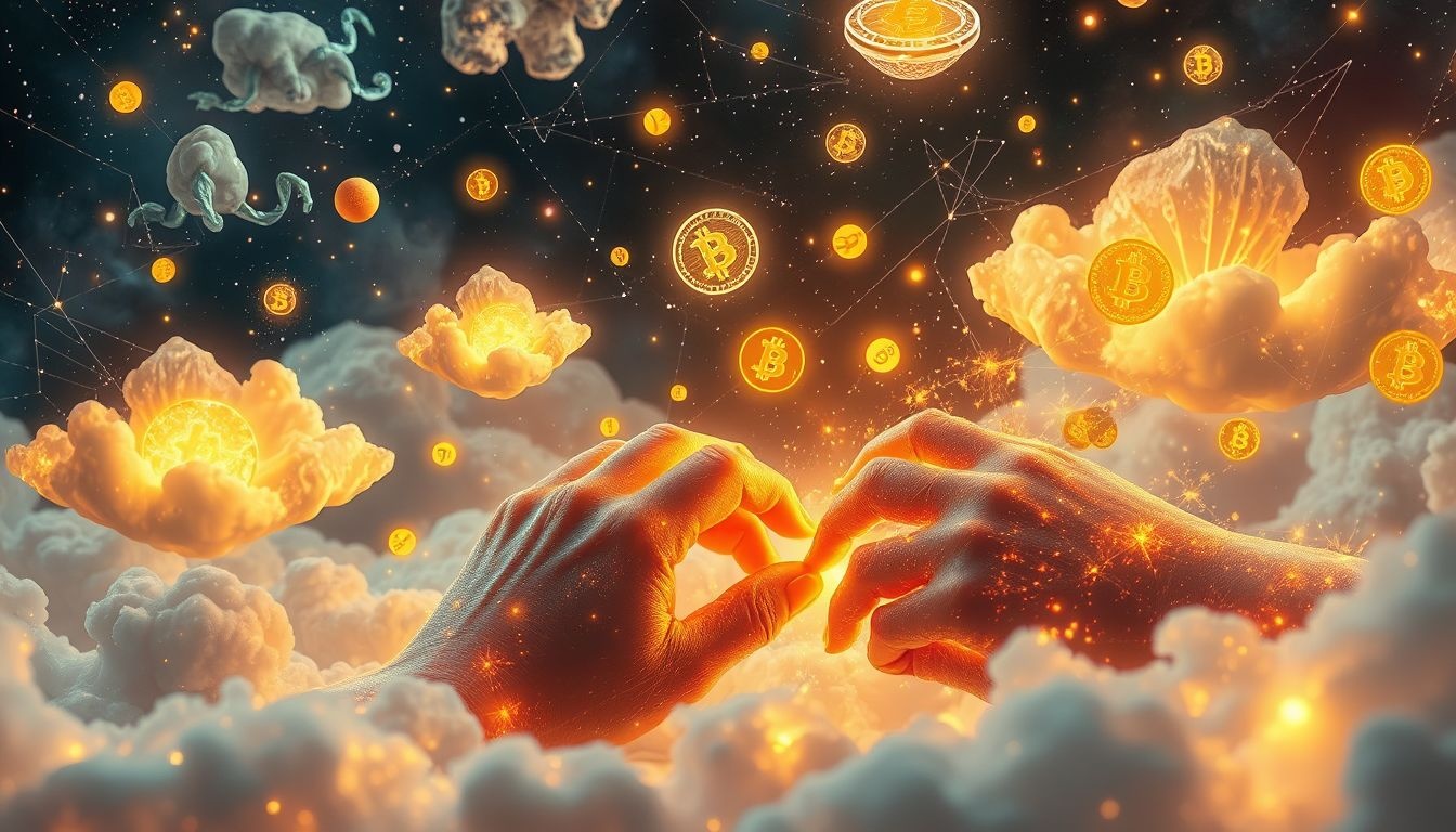 Sen o kopaniu kryptowalut symbolizuje dążenie do materialnego sukcesu.