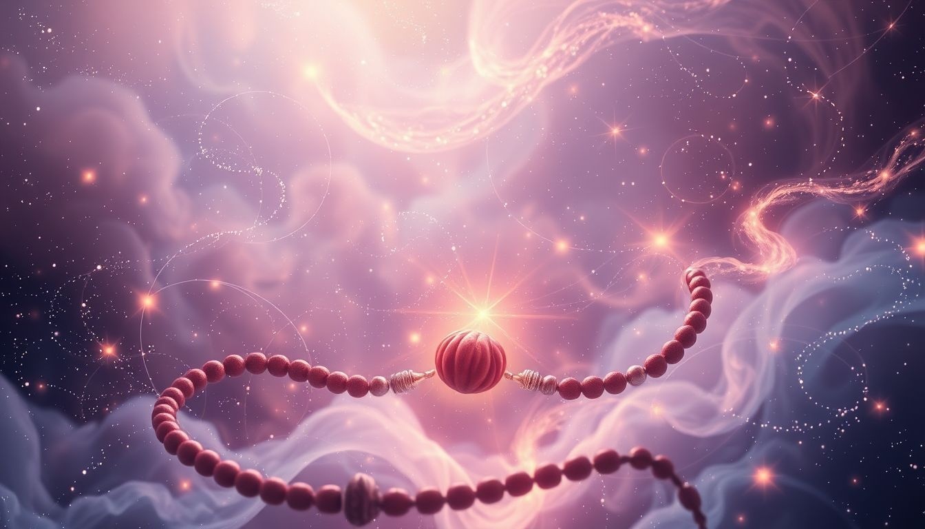 Sen o rudraksha symbolizuje duchową ochronę i wewnętrzny spokój.