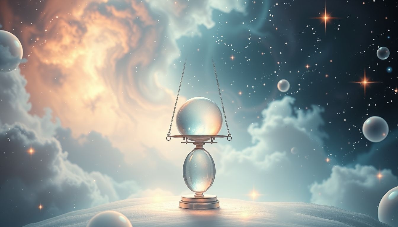 Szalki wagi w laboratorium symbolizują precyzję i równowagę emocji.