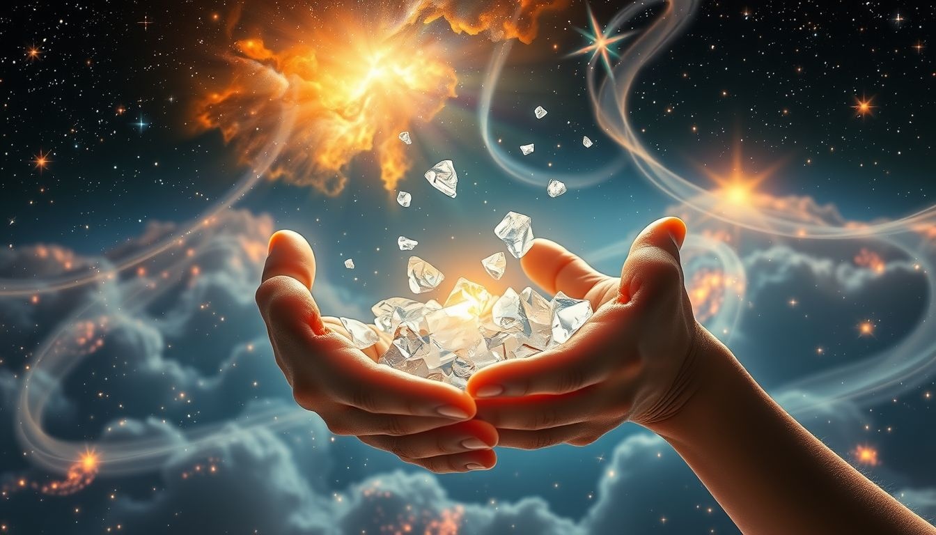 Sprzątanie gruzu symbolizuje oczyszczenie i nowe początki w życiu.