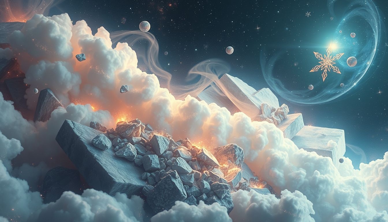 W kulturach, gruz symbolizuje zarówno zniszczenie, jak i odrodzenie.