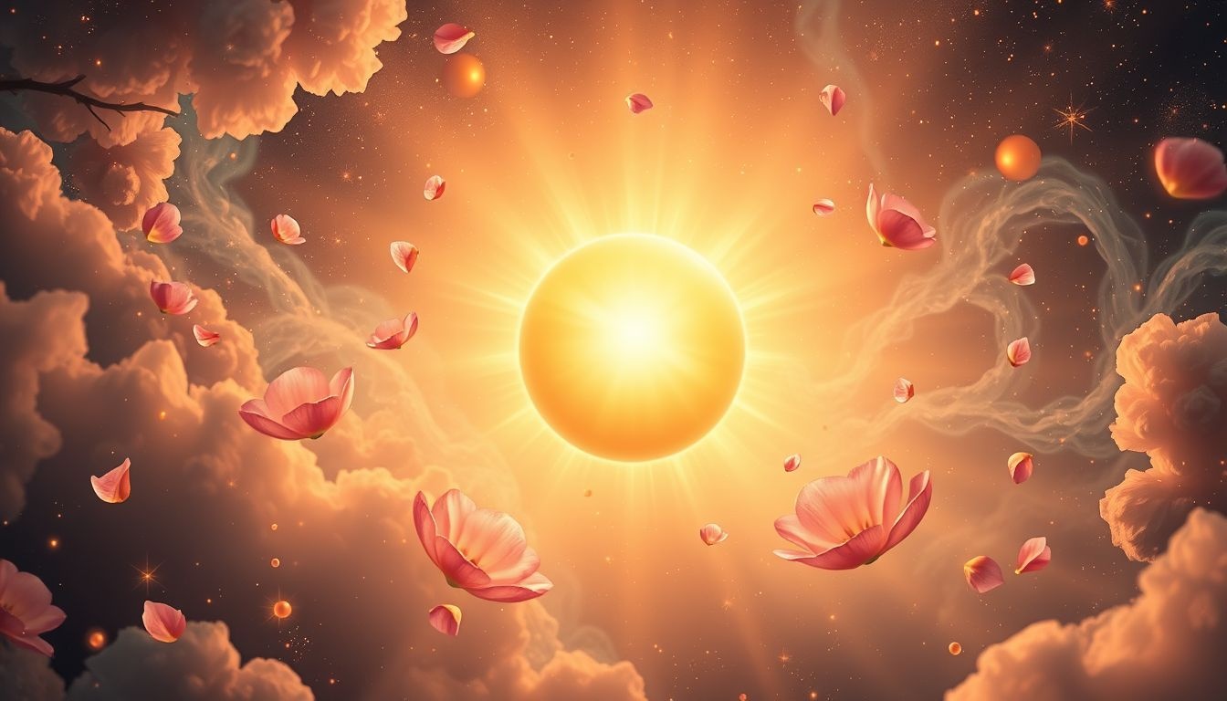 Wiosenne słońce symbolizuje nowy początek i odrodzenie.