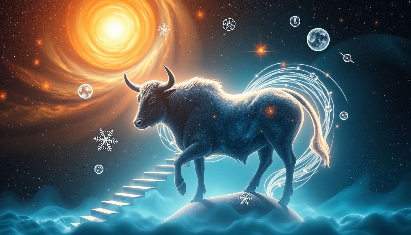 Wół symbolizuje wytrwałość, prowadząc do zawodowego awansu i stabilizacji.