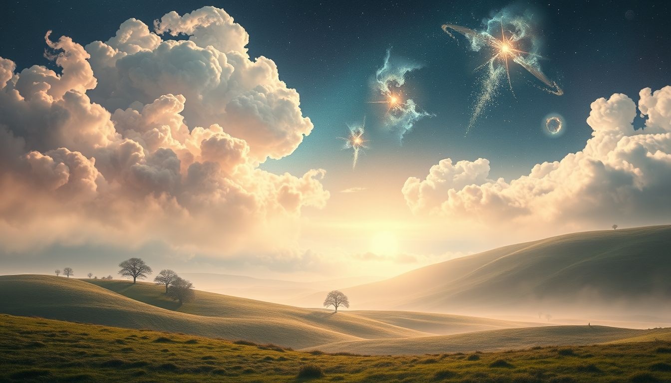 Angielski krajobraz symbolizuje harmonię i psychiczny spokój we śnie.