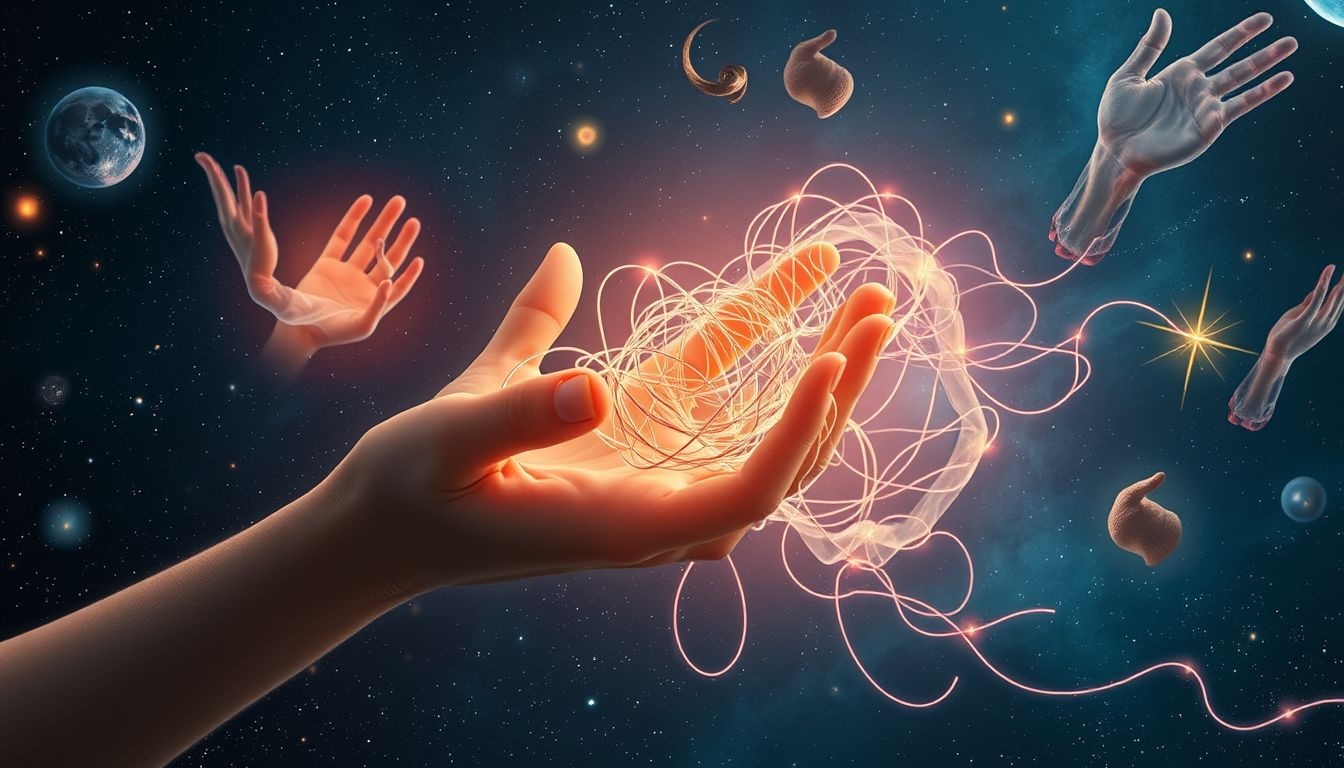 Ćwiczenia mindfulness pomagają rozwikłać sny o rozplątywaniu problemów.