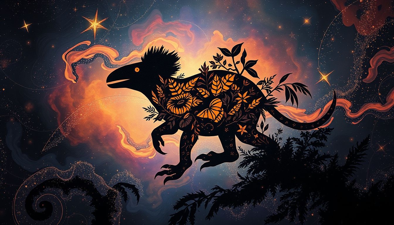 Kakadu w dżungli symbolizuje wolność i niespodziewane zmiany.