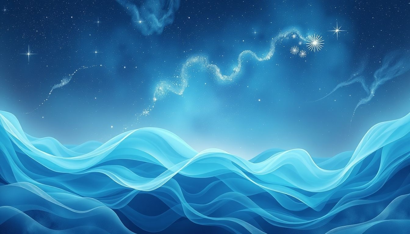 Niebieski lakier symbolizuje wewnętrzny spokój i rozwijanie intuicji.