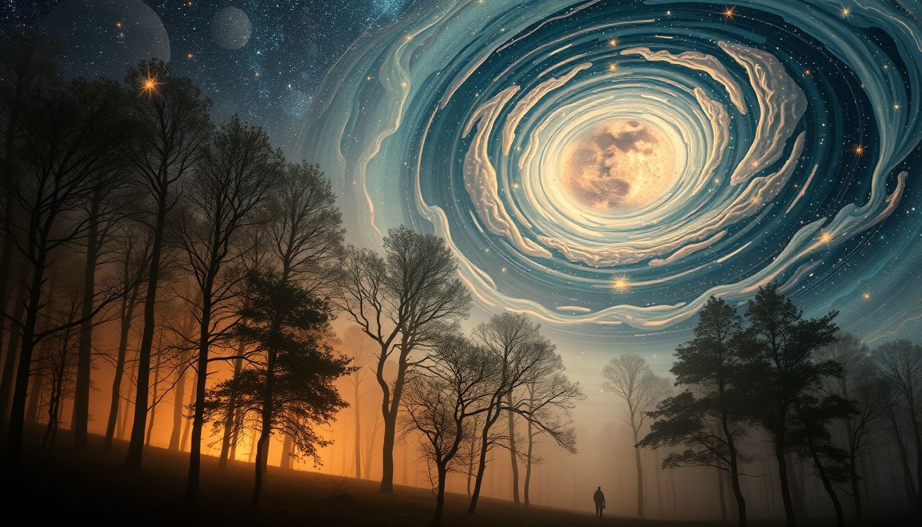 Las we śnie symbolizuje ukryte instynkty i nieświadomość.