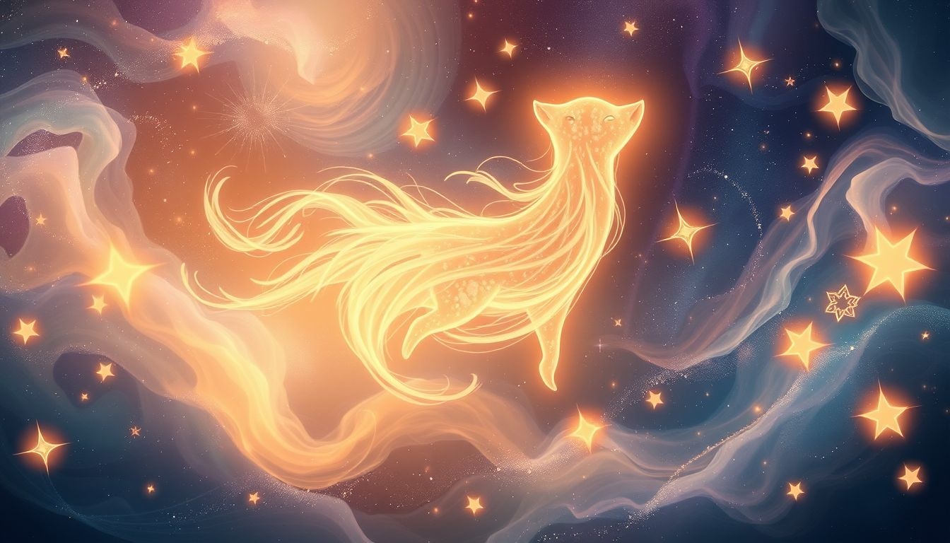 Machanie ogonem oznacza w snach szczęście i nowe przyjaźnie.