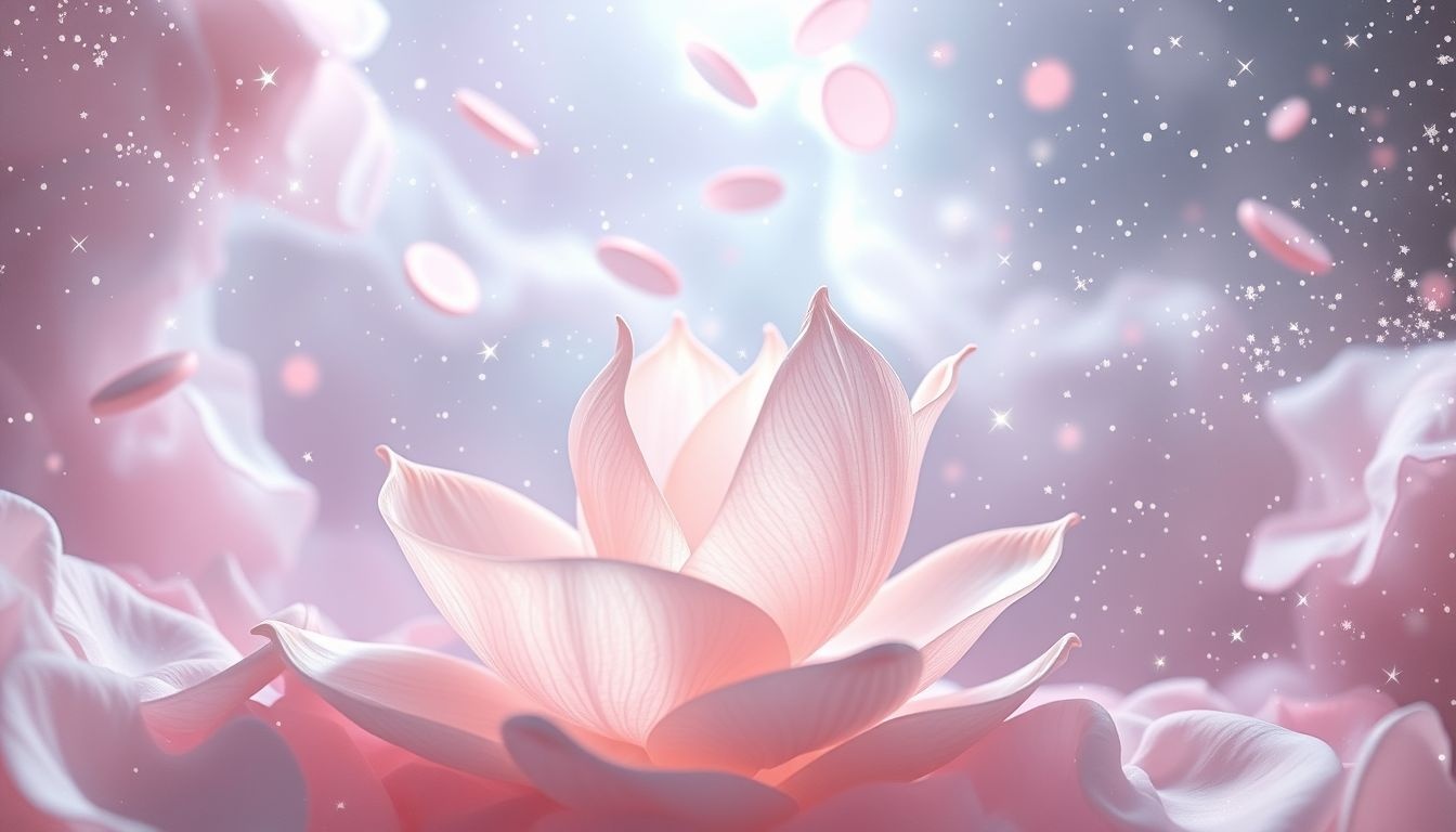 Płatki symbolizują delikatność i ulotność prawdziwej miłości.