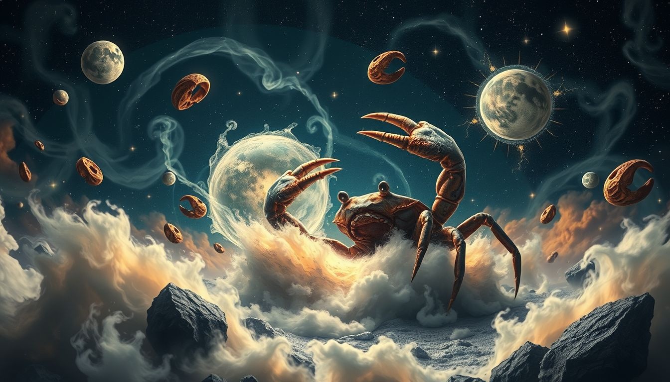 Rak symbolizuje trudności, które trzeba przezwyciężyć w życiu.