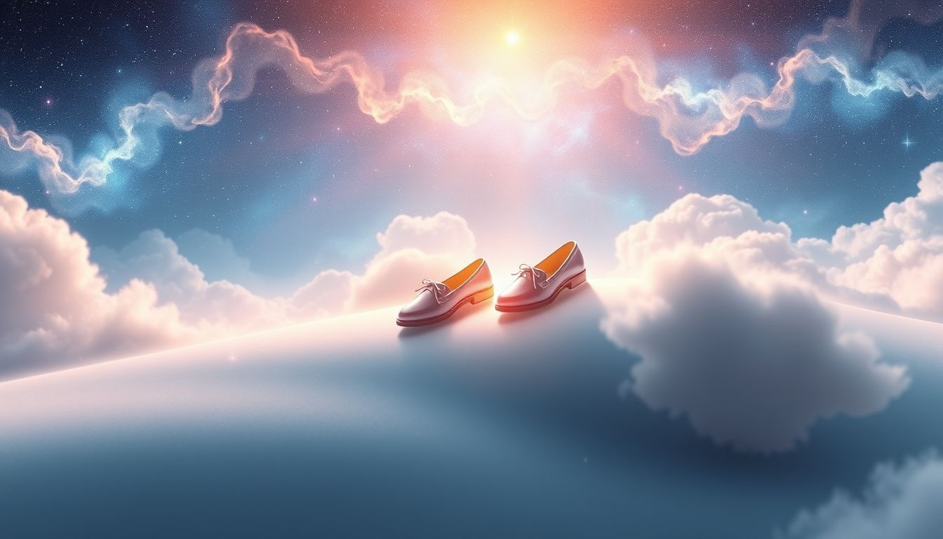 Ślizgające się buty symbolizują brak pewności w nowym otoczeniu.
