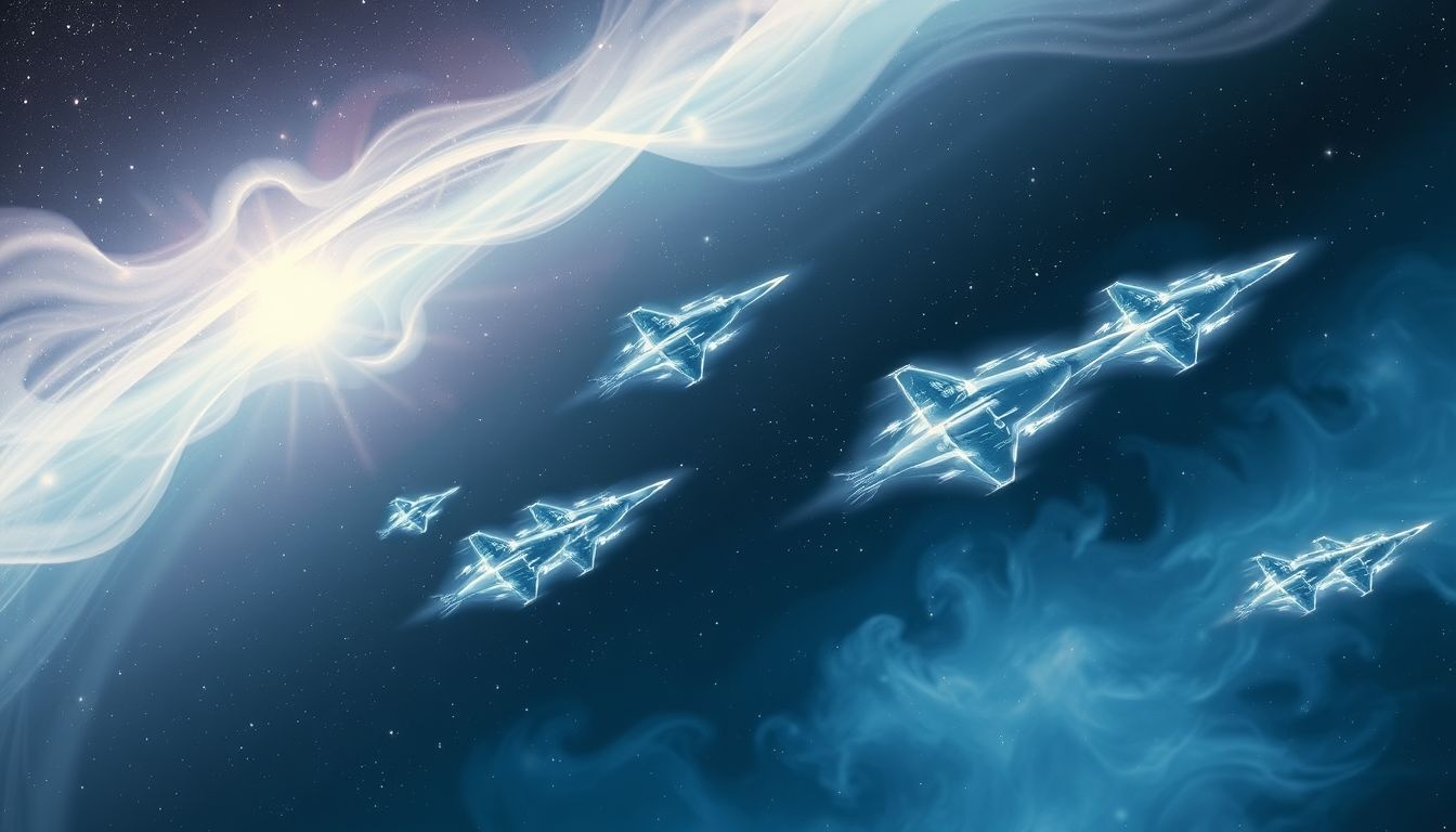 Lot w formacji symbolizuje współpracę i wspólne cele w życiu.