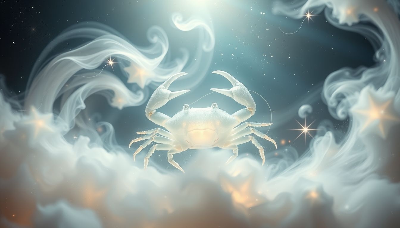 Sen o białym raku symbolizuje oczyszczenie i nowe początki.