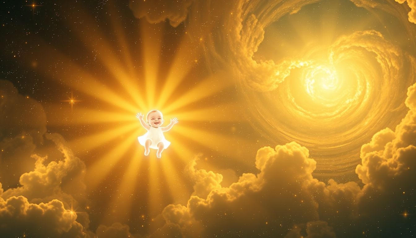 Sen o dziecku bawiącym się na słońcu symbolizuje beztroskę i radość.