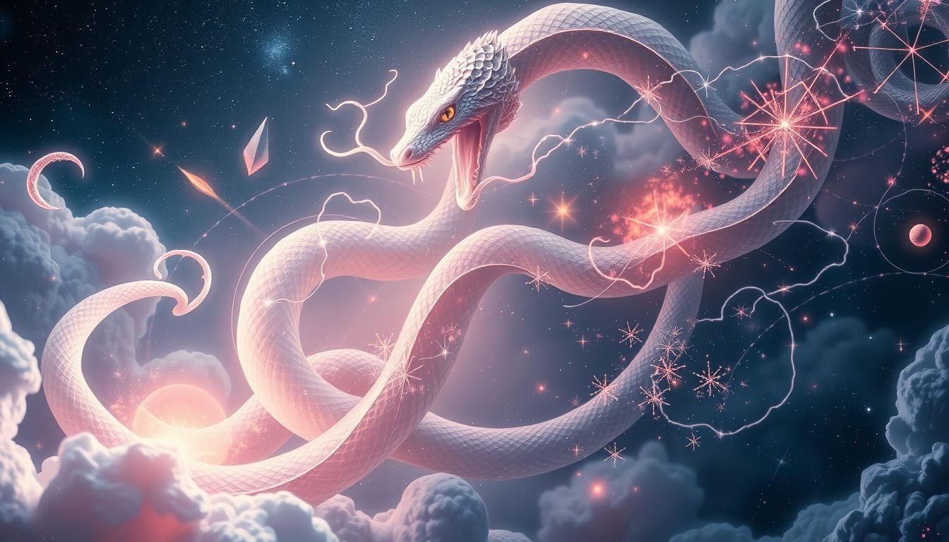 W mitologii gady symbolizują mądrość i odrodzenie duszy.