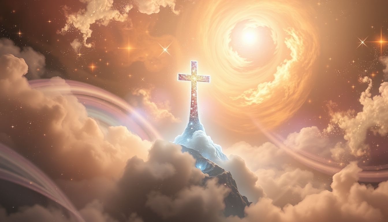 Sen o krzyżu wieżowym symbolizuje nadzieję i duchowe oczekiwanie.