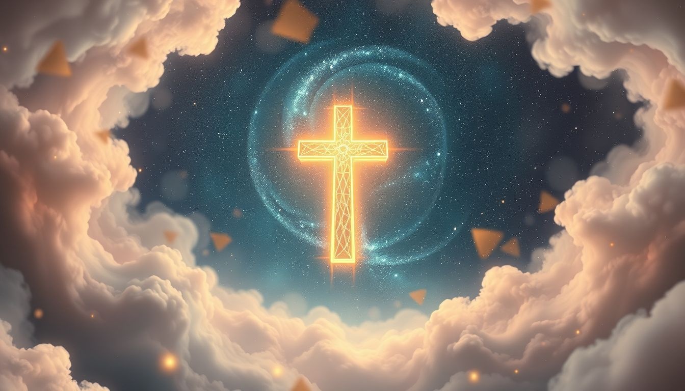Sen o krzyżu wieżowym symbolizuje duchową harmonię i piękno.