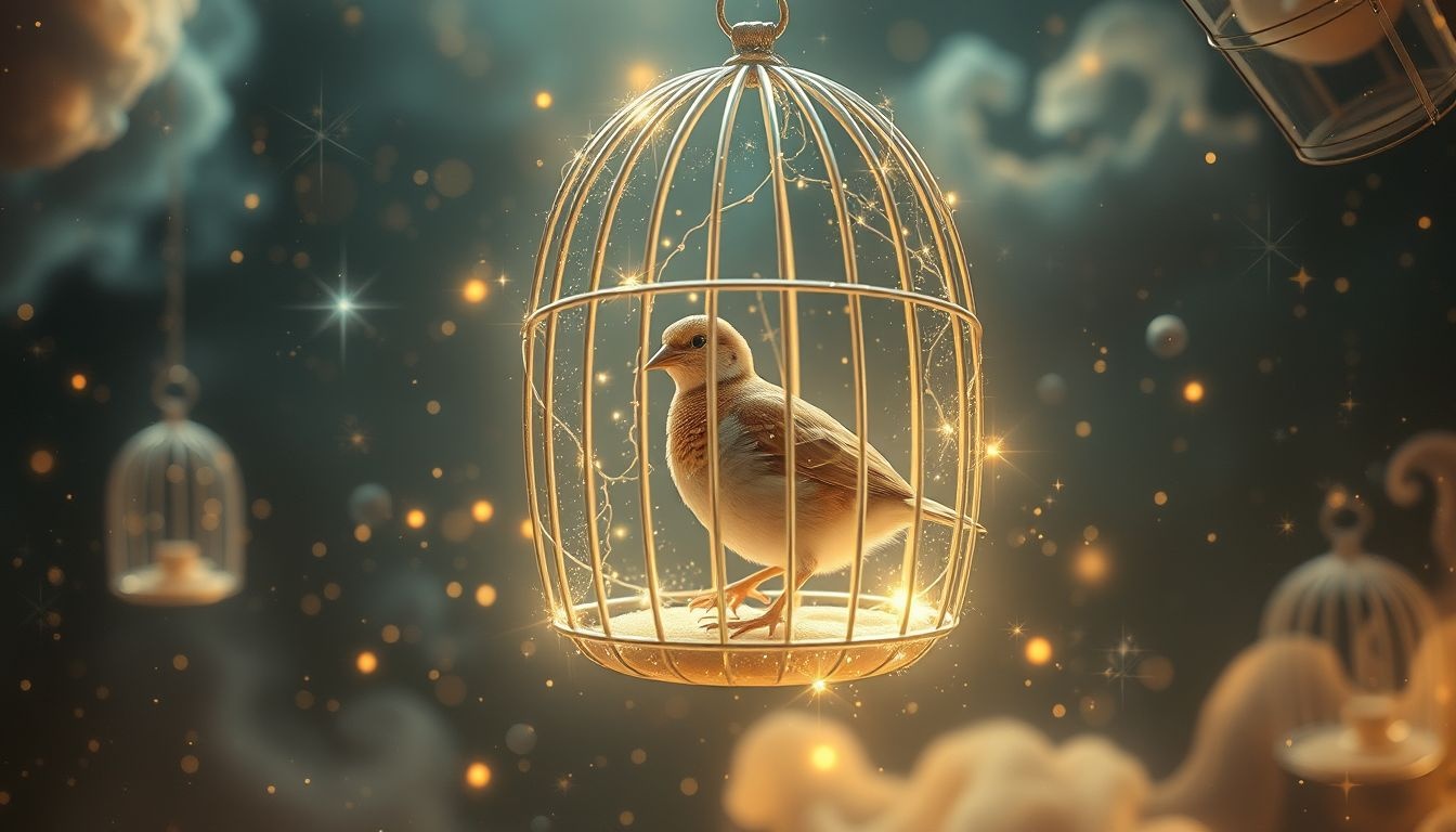 Sen o przepiórce w klatce symbolizuje ograniczenia i uwięzienie.