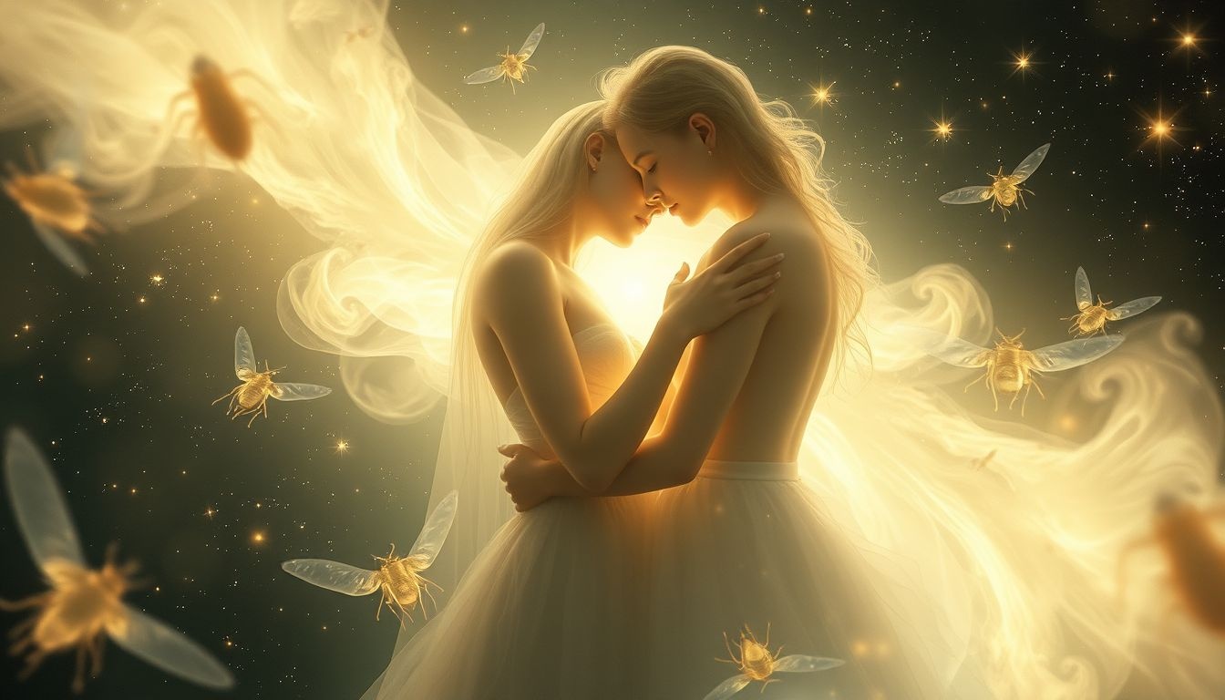 Sen o świerszczu w łóżku symbolizuje bliskość i niepokój emocjonalny.