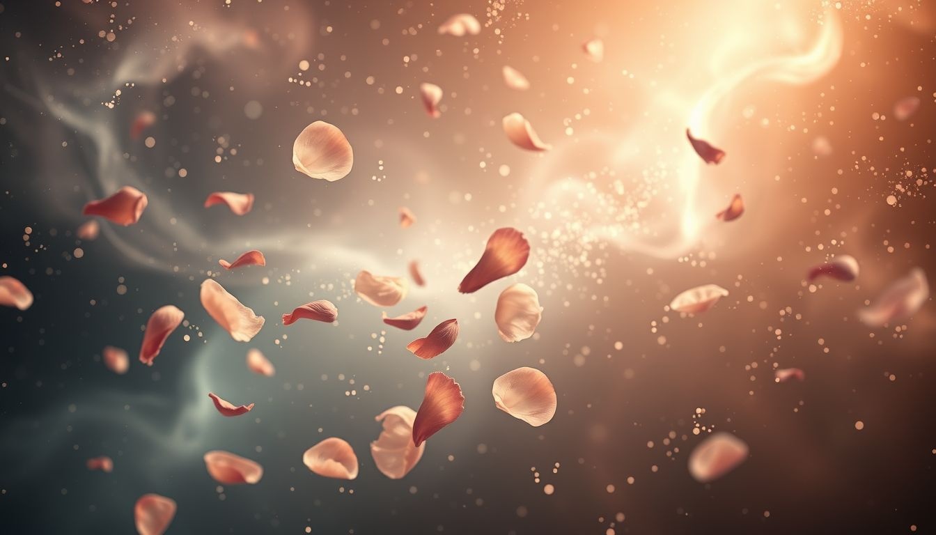 Sen o więdnących płatkach symbolizuje utratę nadziei i smutek.