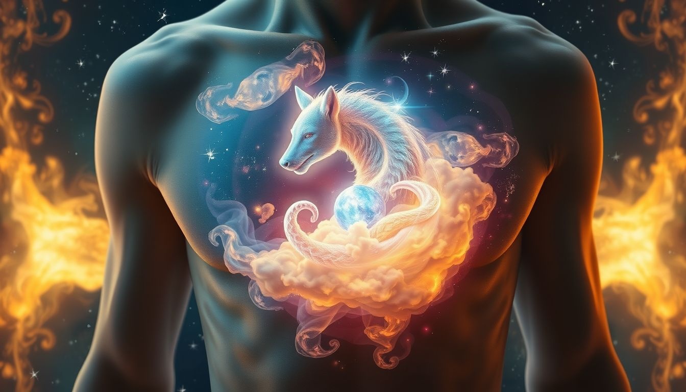 Sen o zwierzęciu w klatce piersiowej symbolizuje ukryte emocje i instynkty.