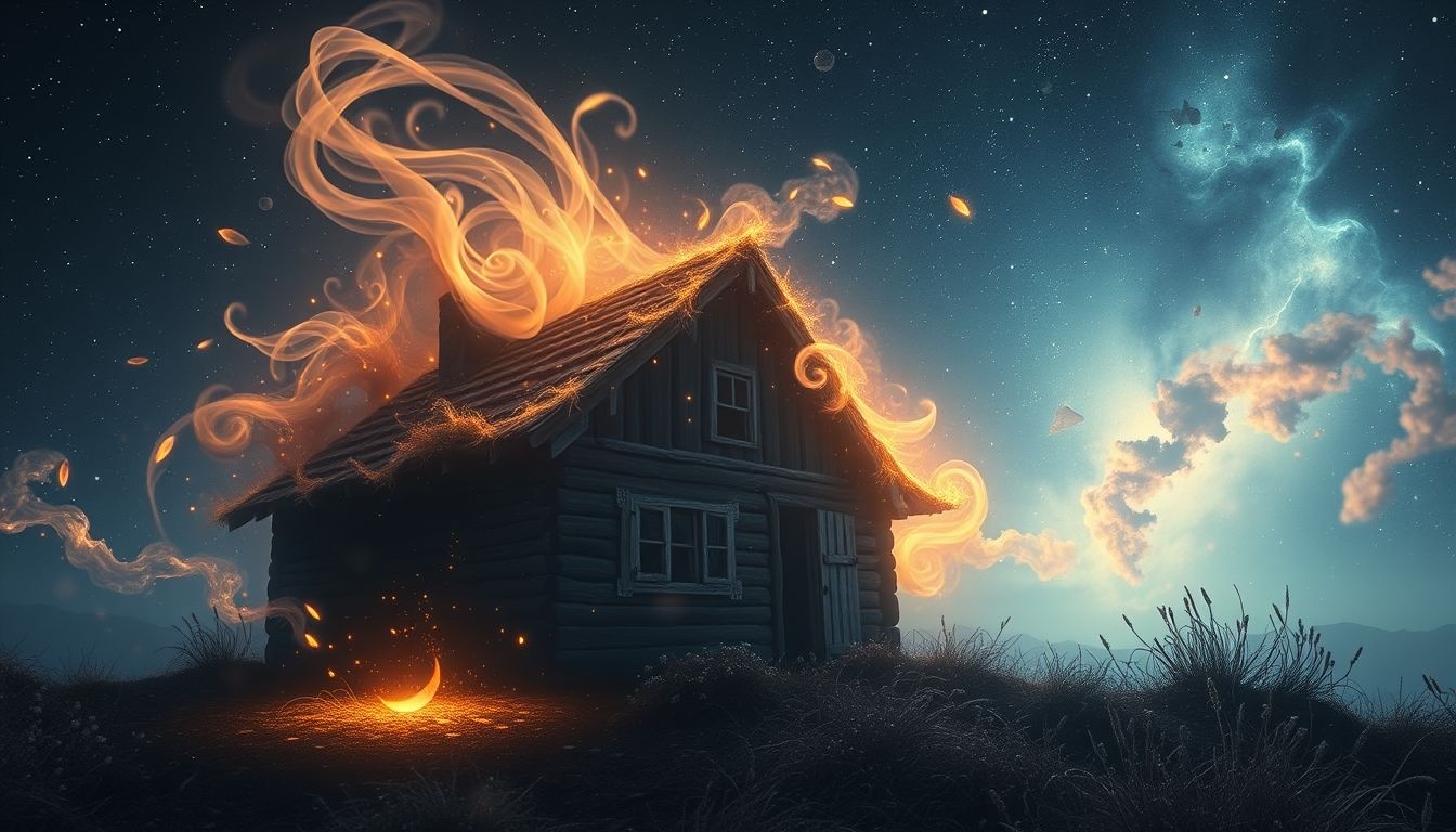 Chłopska chata we śnie symbolizuje bezpieczeństwo i prostotę życia.