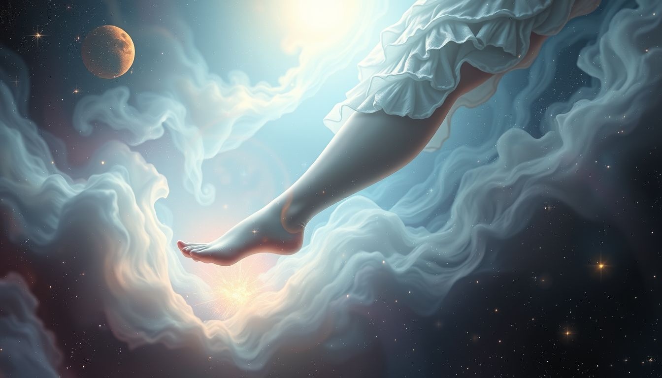 Noga we śnie symbolizuje fundamenty i siłę życiową.