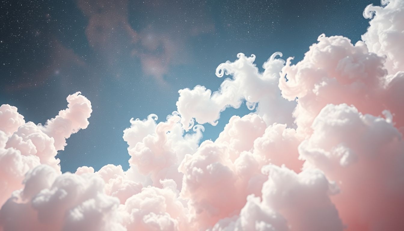 Wata cukrowa symbolizuje słodycz życia i ulotne szczęście.