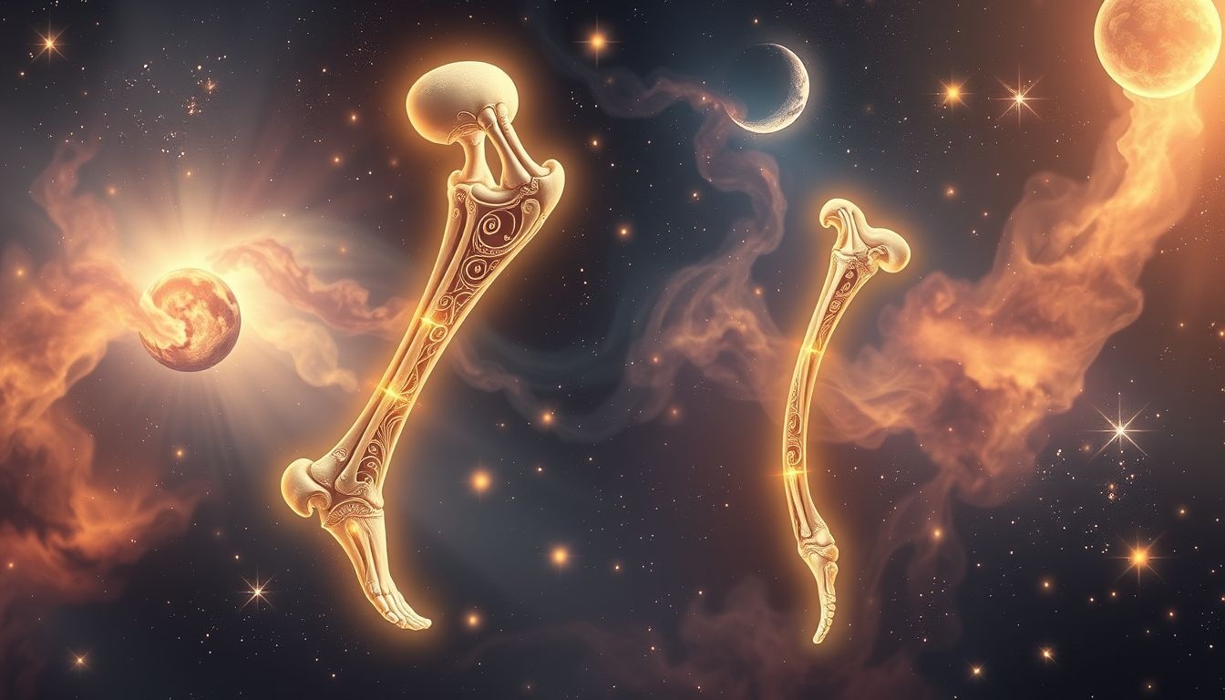 Tatuaże na piszczelach we śnie symbolizują osobistą tożsamość.