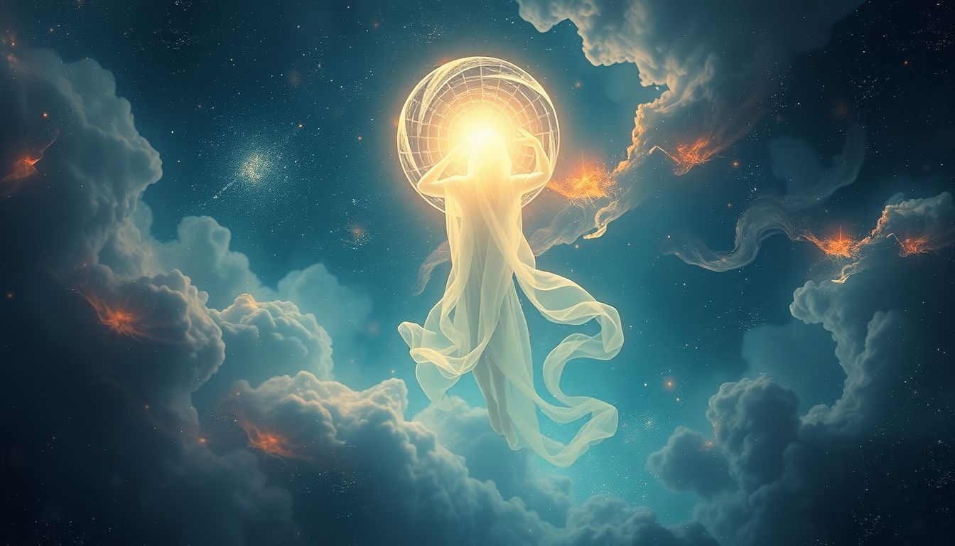 Spadek symbolizuje duchowy kryzys i utratę wewnętrznej siły.