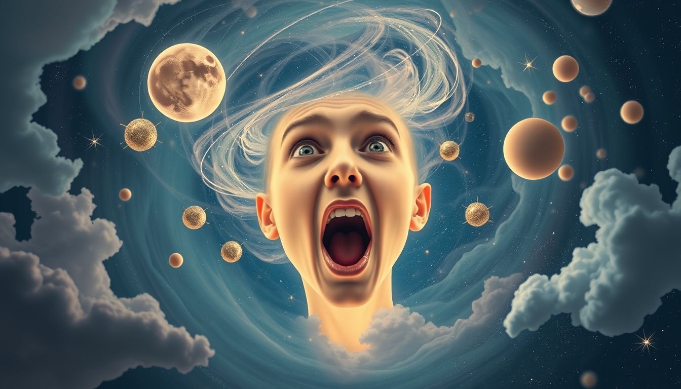 Sen o twarzy z otwartymi ustami symbolizuje nagłe odkrycie emocji.