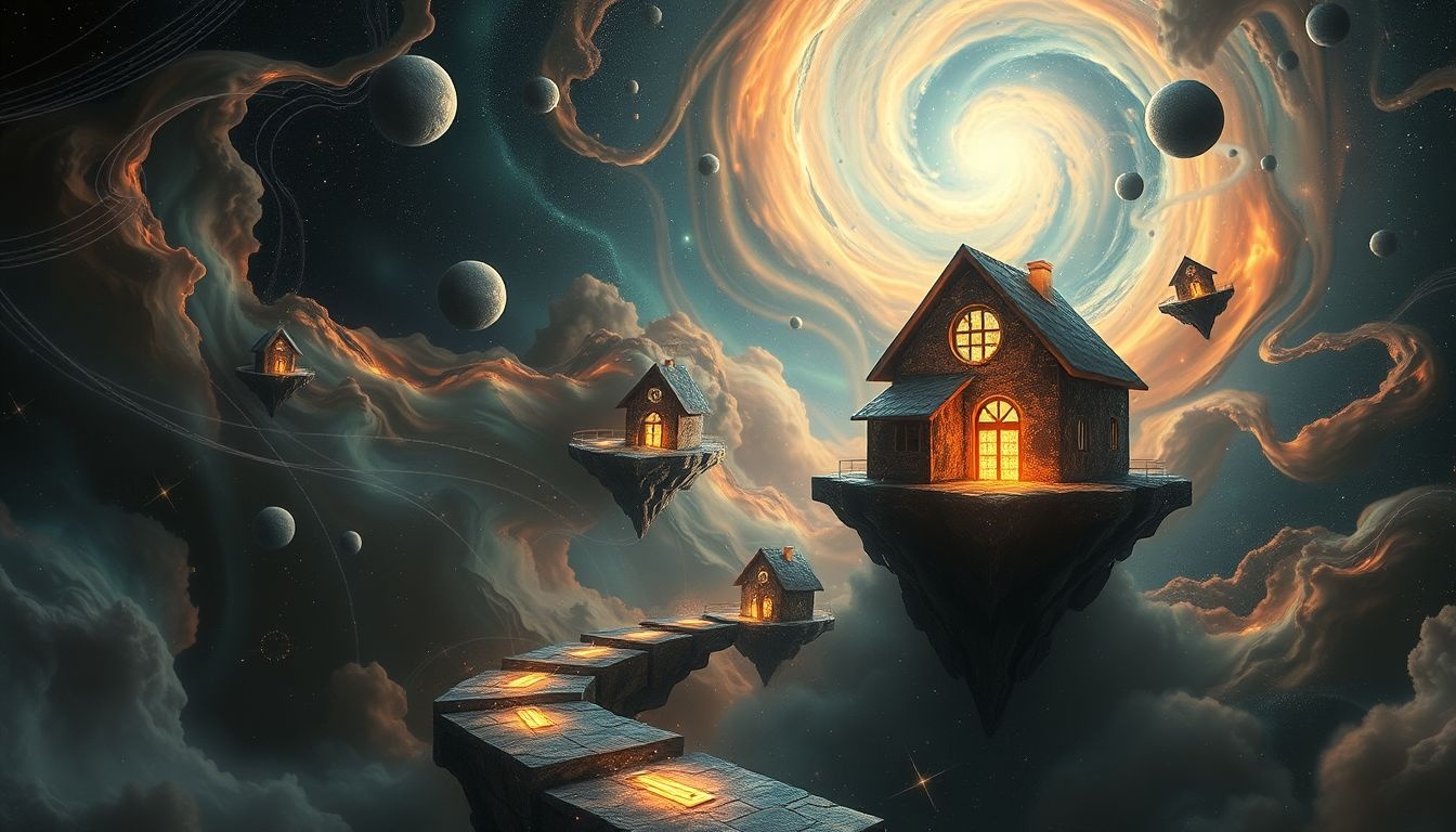 Zagubienie w domu symbolizuje wewnętrzny lęk i utratę kontroli.