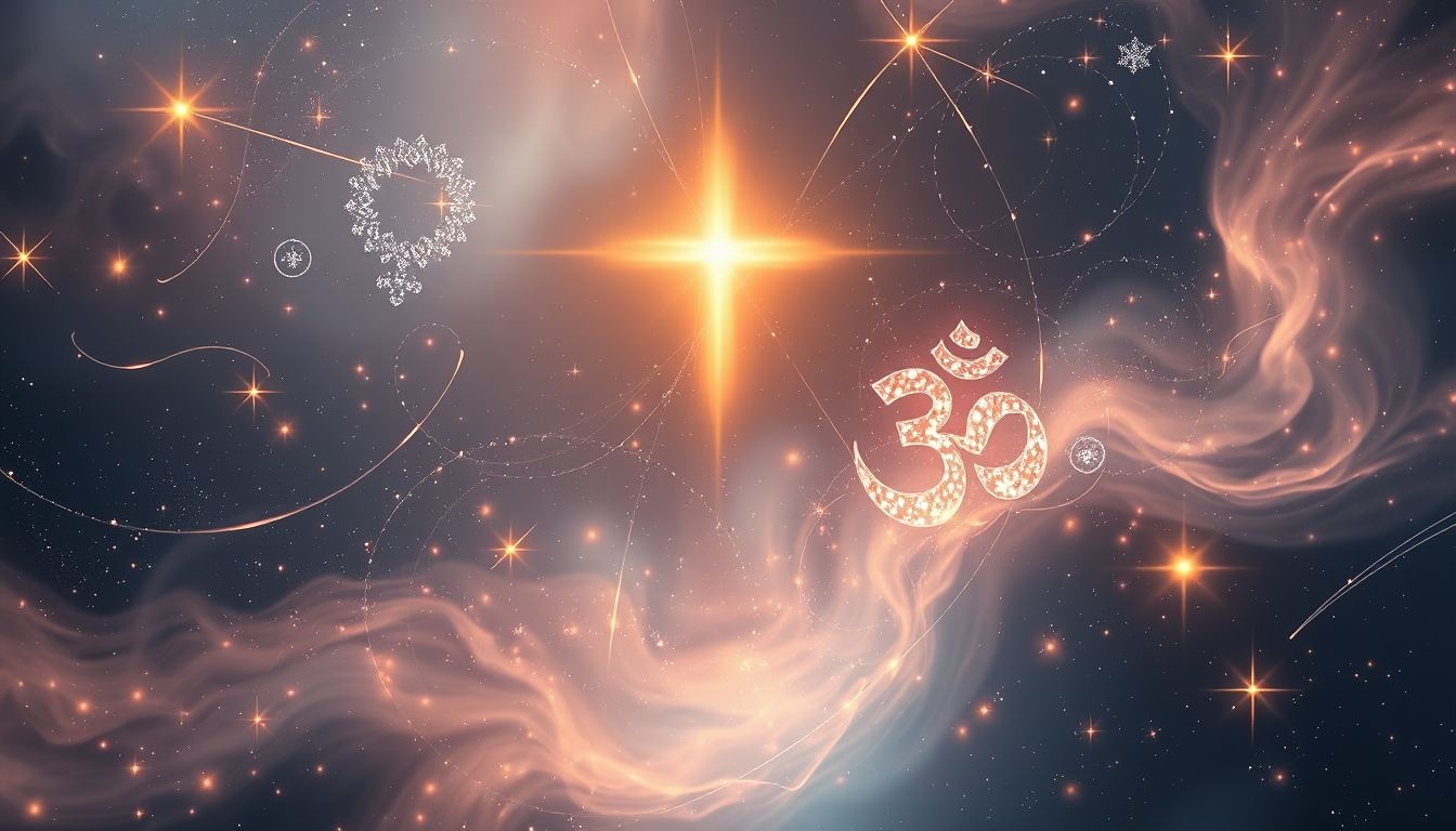 Mantra OM symbolizuje jedność i wszechświatową harmonię duchową.