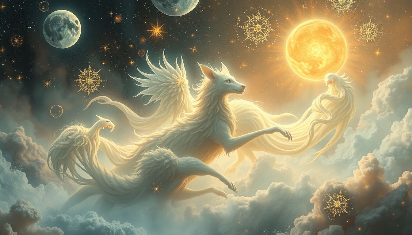 Sen o szako symbolizuje intuicję i tajemnicze aspekty życia.