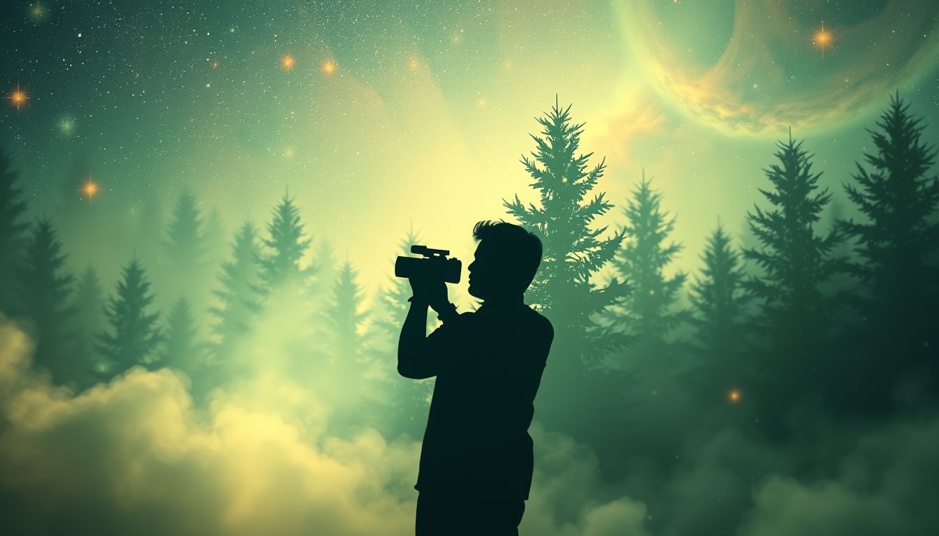 Sen o kamerzyście w lesie symbolizuje odkrywanie ukrytych tajemnic.