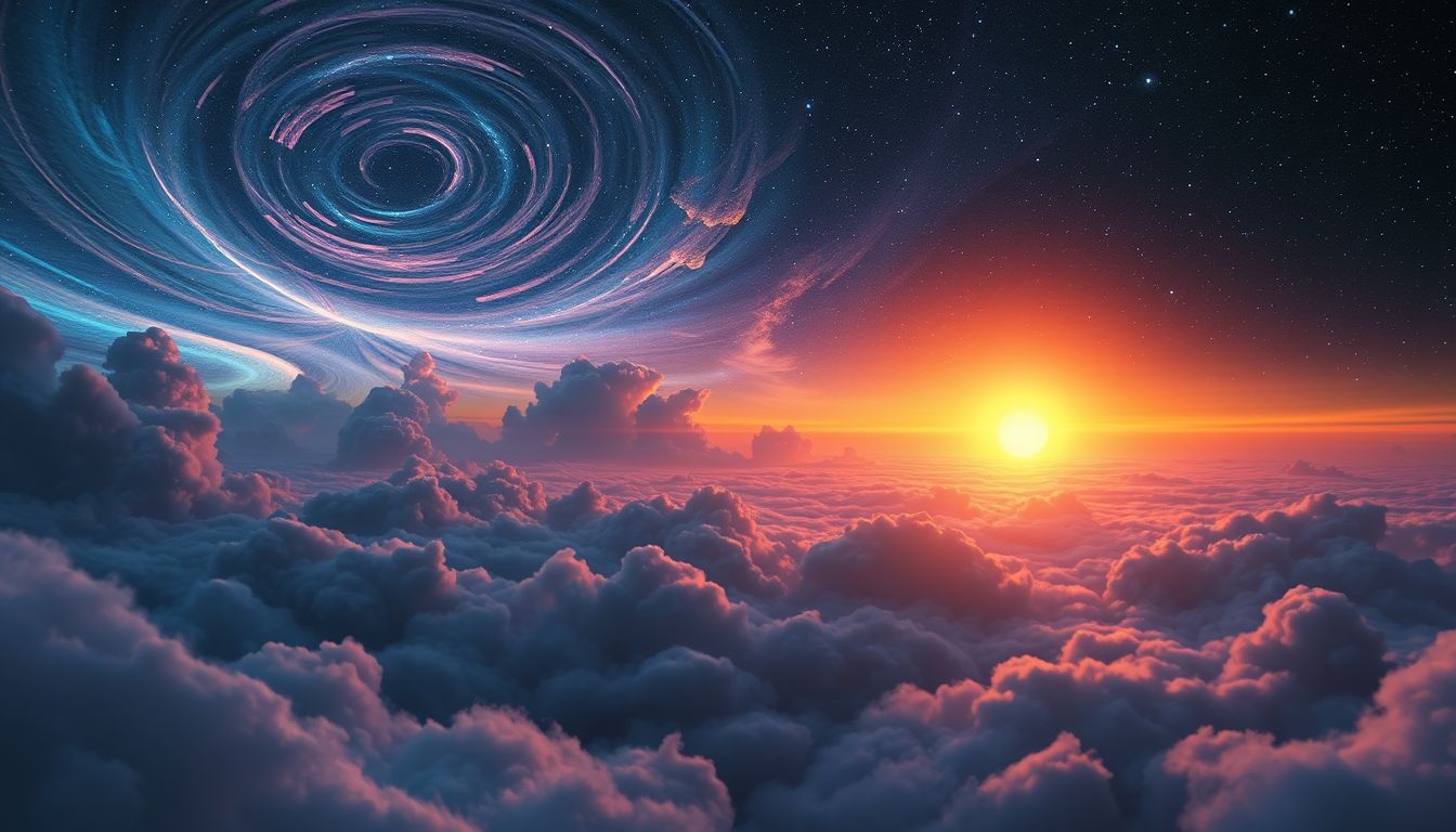 Zachód słońca symbolizuje zakończenie ważnego etapu życia.