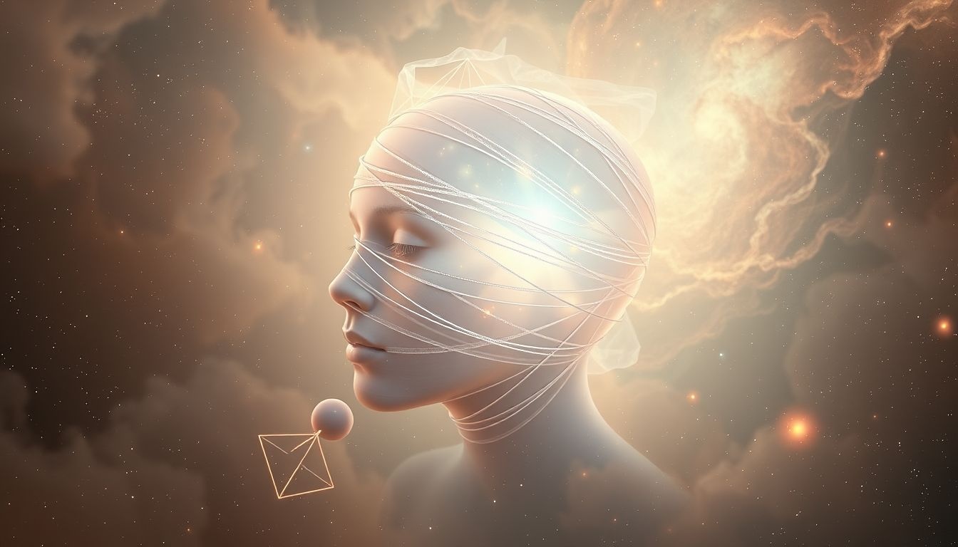 Bandaż na głowie we śnie symbolizuje ochronę finansową i stabilność.