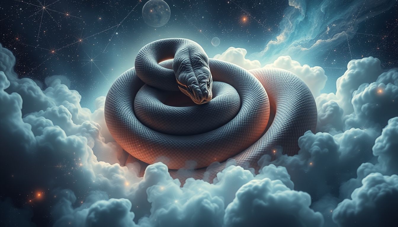 Boa dusiciel symbolizuje lęk przed niebezpieczną konfrontacją.