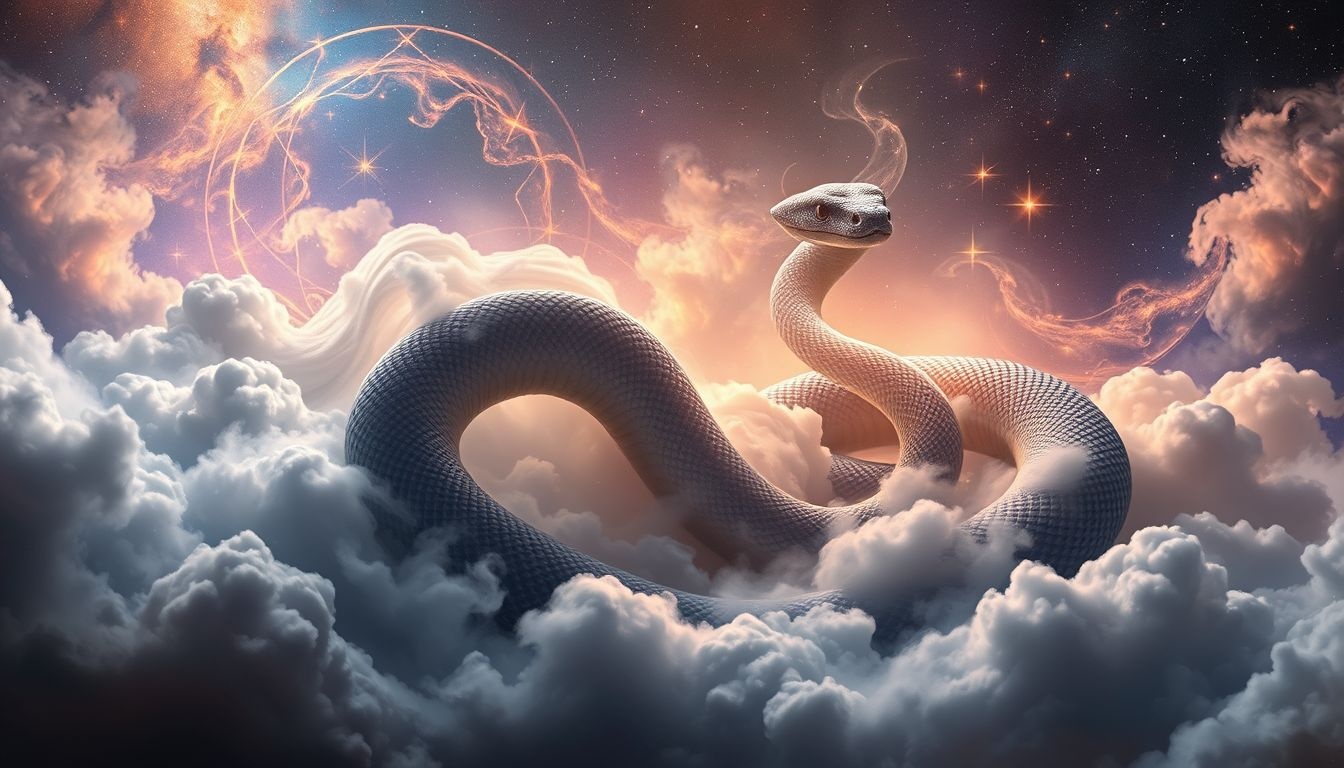 Boa dusiciel symbolizuje ukryte tajemnice i nieświadome lęki.