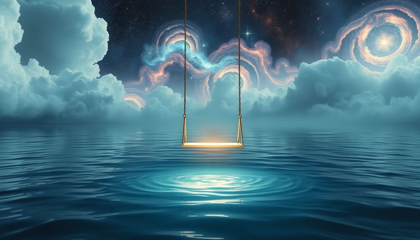 Bujak w wodzie symbolizuje emocjonalną harmonię i wewnętrzny spokój.