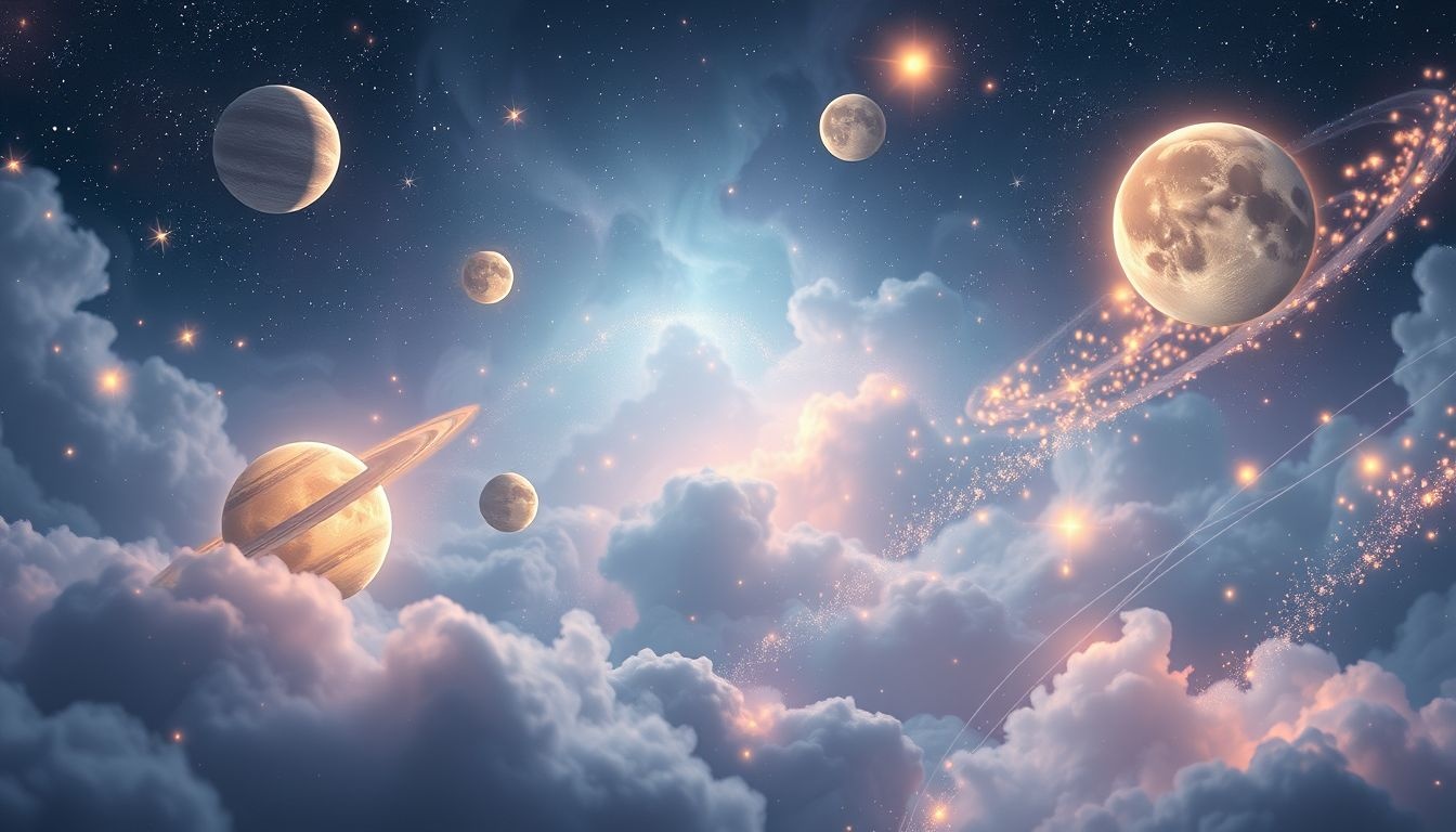 Księżyc symbolizuje emocje i podświadome pragnienia w snach.