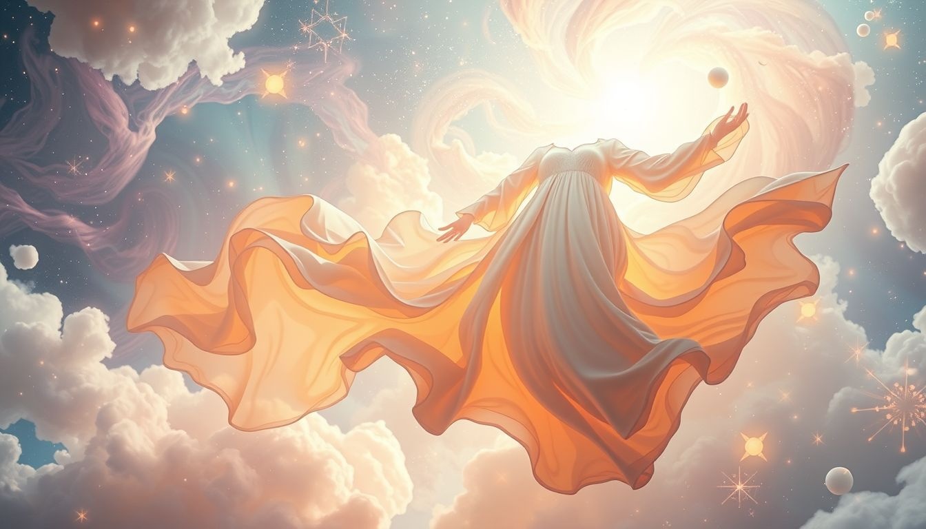 Czyste ubrania symbolizują nowy start i wewnętrzną harmonię.