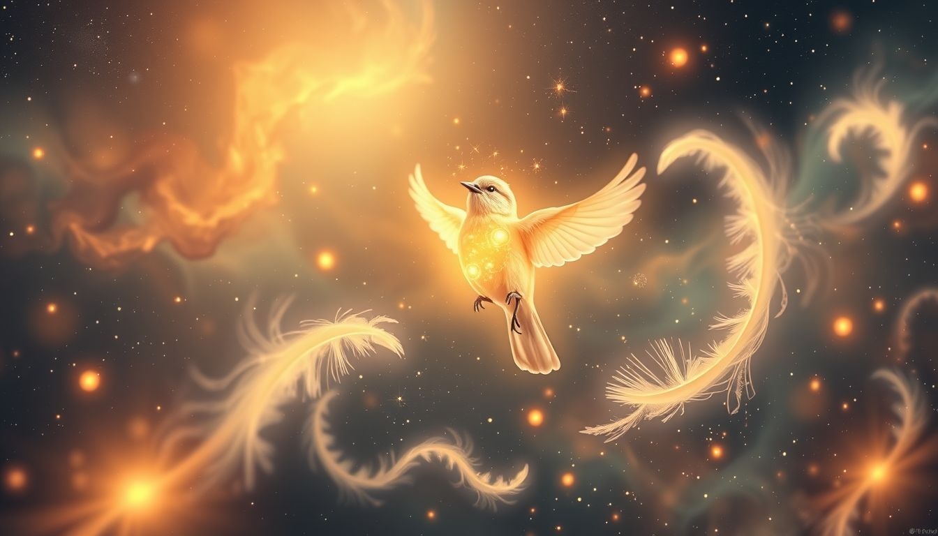 Czyżyk śpiewający symbolizuje radość i nadchodzące dobre wieści.