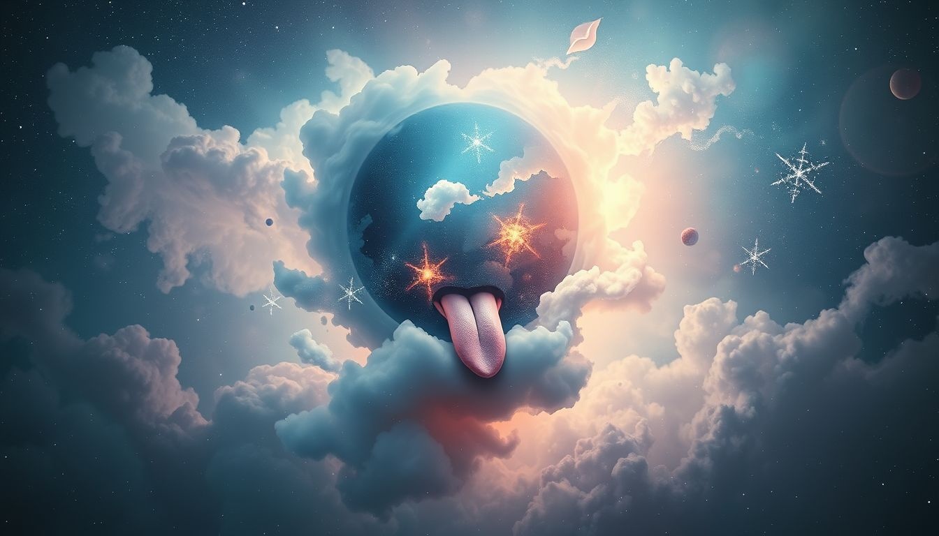 Drętwienie języka we śnie symbolizuje blokadę wyrażania emocji.