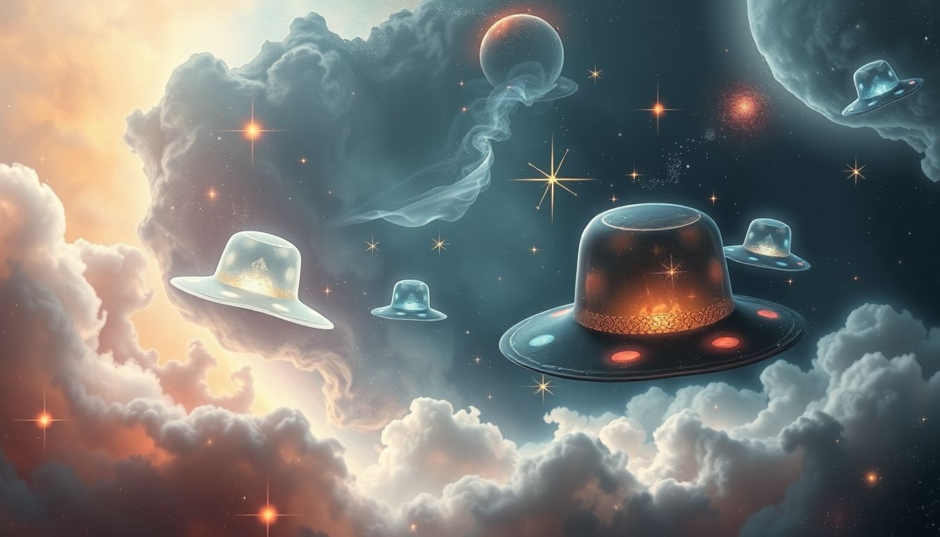 Biały kapelusz przeciwsłoneczny symbolizuje czystość i ochronę.